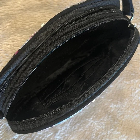 VERA BRADLEY Alpine Floral Shimmer Crossbody - Picture 6 of 9